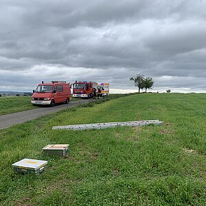 Alarmuebung TH Strasse 02.10.21