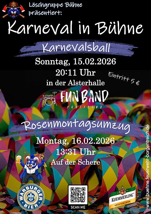 Plakat Karneval 2025